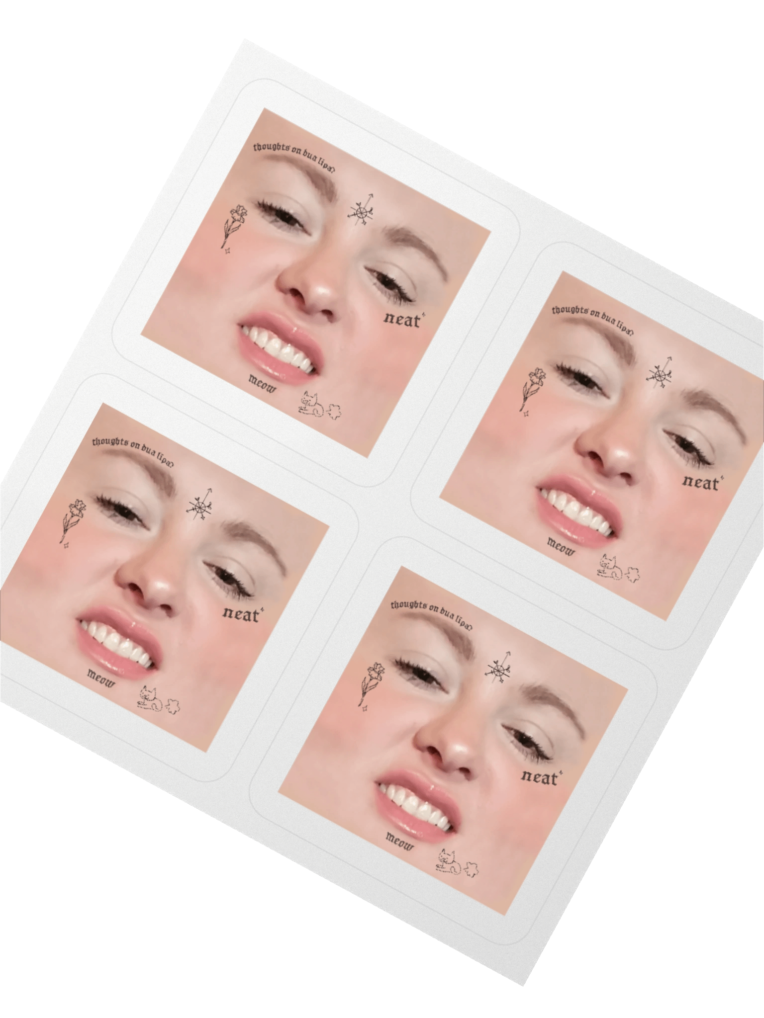 Ruble the Inked | NEAT Merch Stickers product image (2)