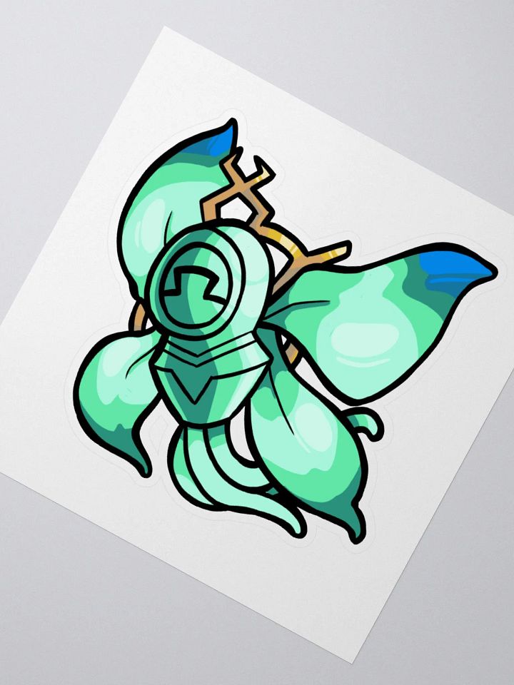 Moonlight Butterfly Sticker product image (4)