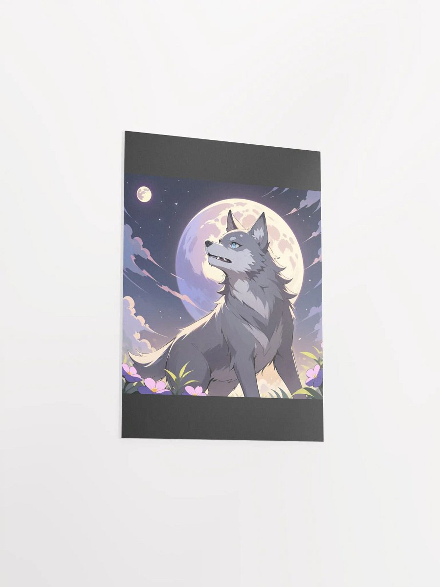 Moonlit Wolf Poster product image (42)