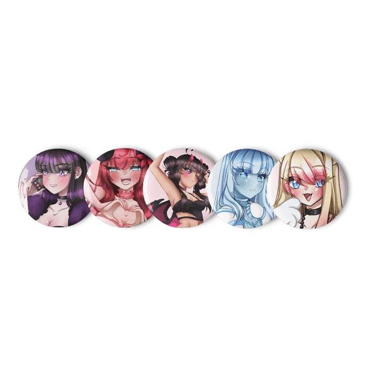 Hexdolls Pin Collection 1 product image (1)