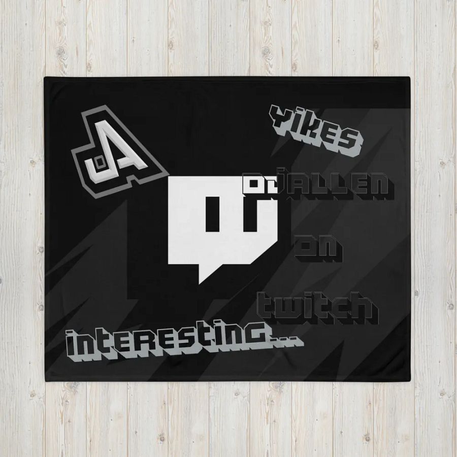 oJAllen - Custom Twitch Throw Blanket product image (16)