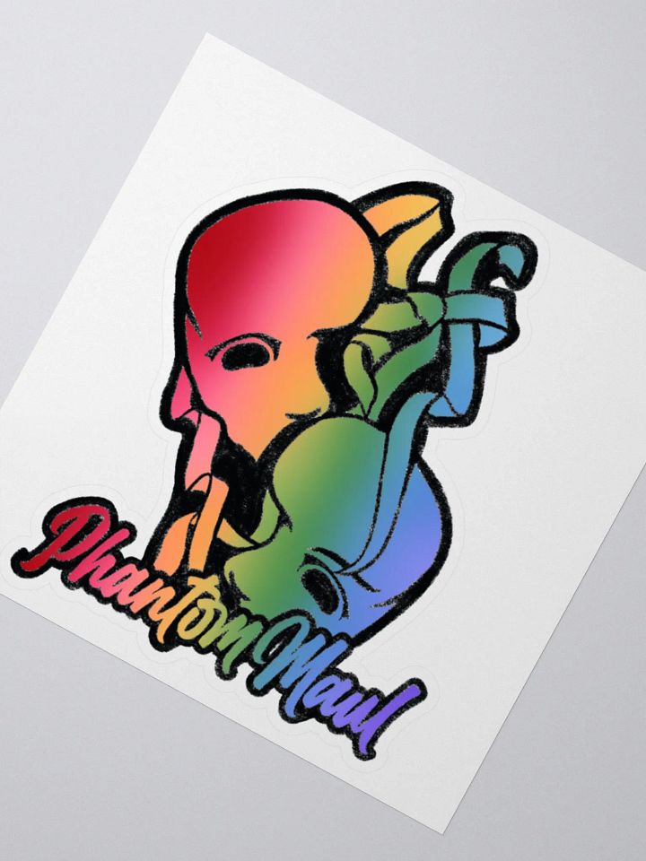 Rainbow Big Logo Sticker product image (2)