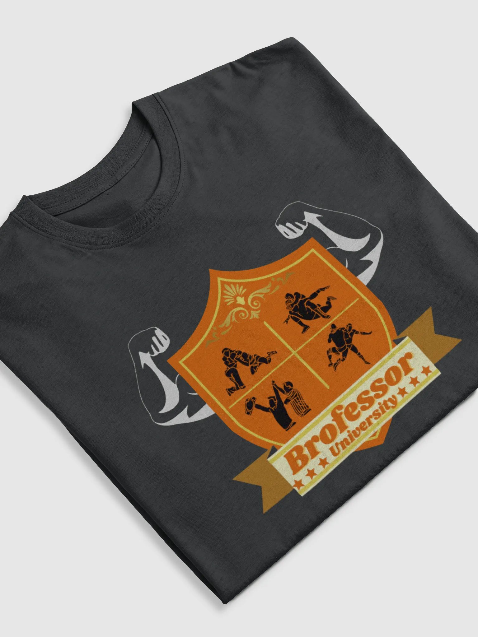 Brofessor University Wrestler Crest Tee product image (5)