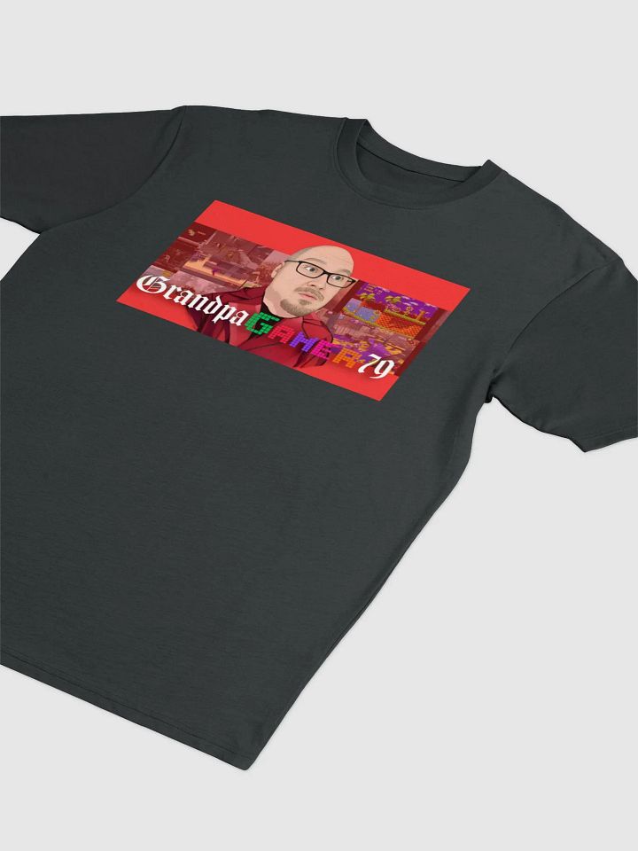 GrandpaGamer79 Red Gaming Banner Tee product image (2)