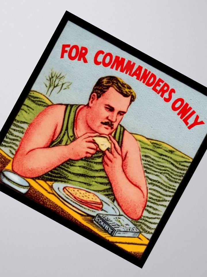 For Commanders Only - Sticker product image (2)