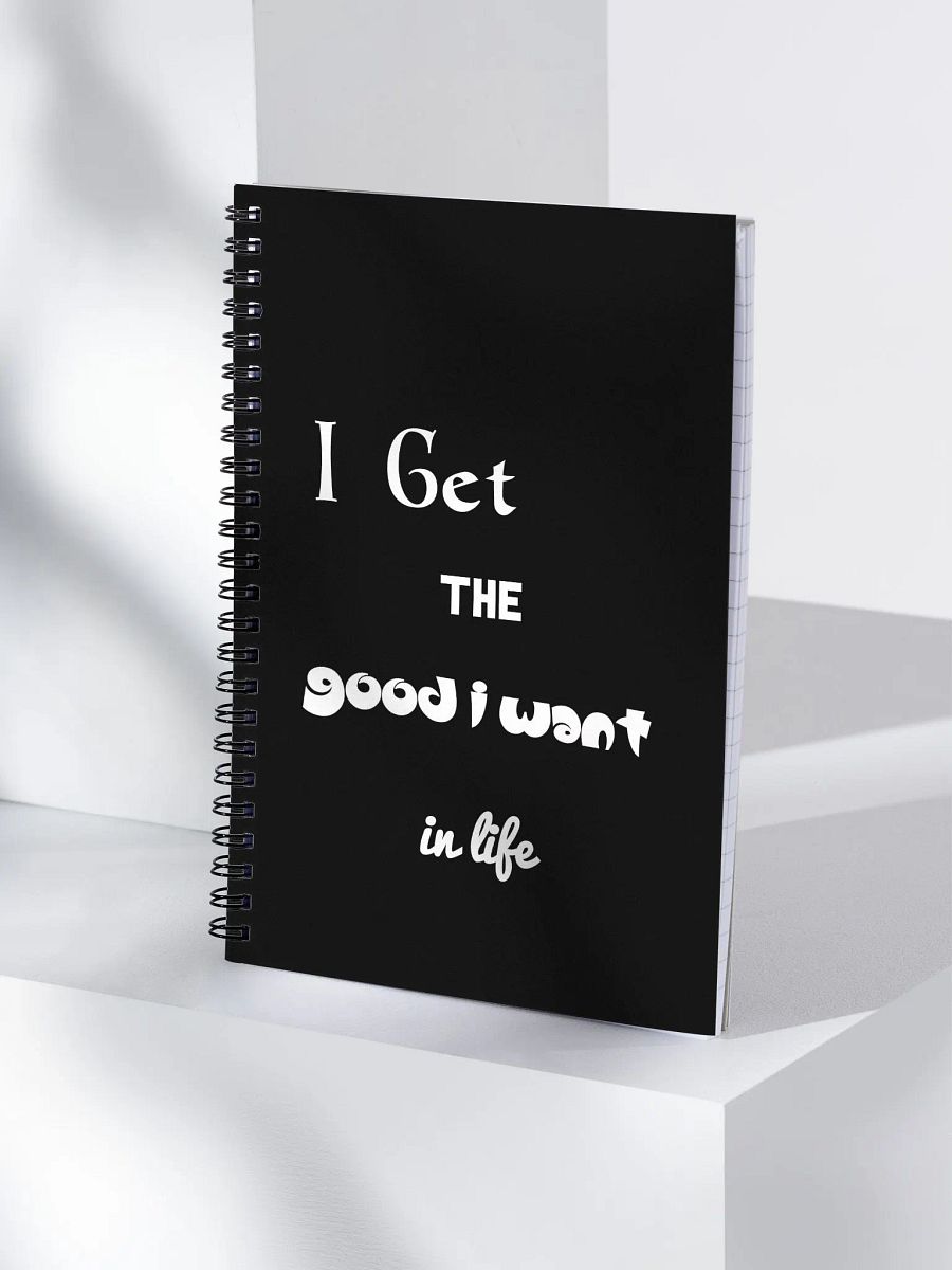 The Good I Want Journal (Black) product image (4)