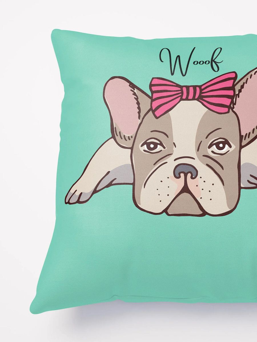 Girly French Bulldog Pillow product image (4)