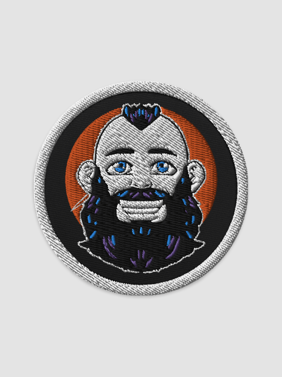 Po Patch in black product image (1)