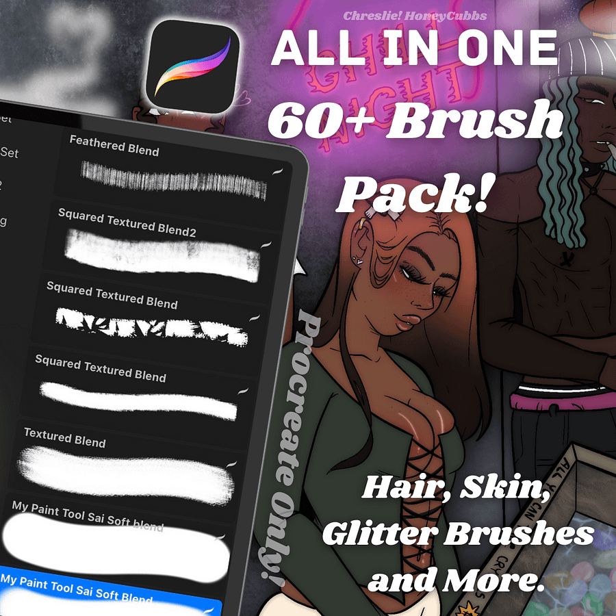 All You Need COMPLETE BrushPack! (Procreate) product image (1)