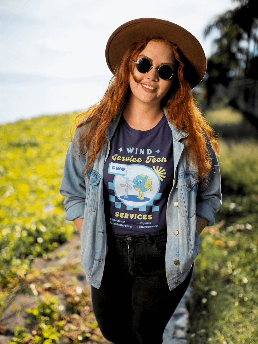 Retro Wind Services Tee product image (2)