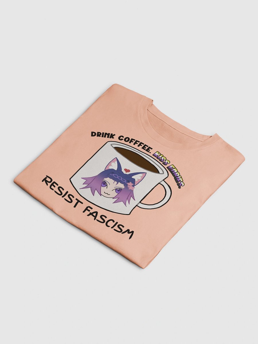Drink Coffee. Kiss Enbies. Resist Fascism Crop product image (18)