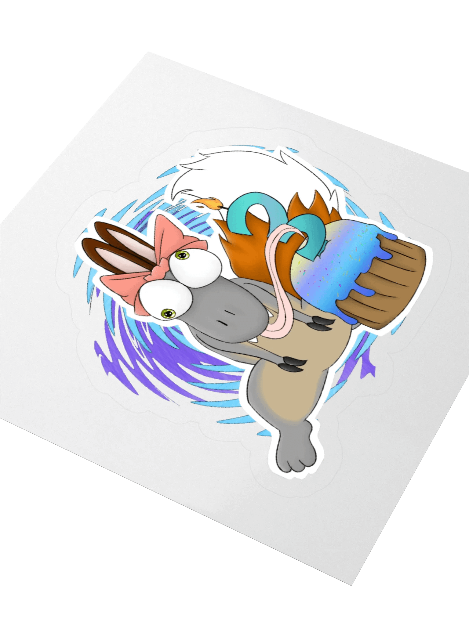 Pookie's 3rd Birthday Sticker product image (9)