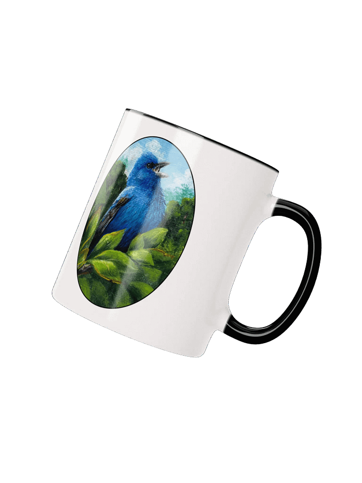 Indigo Bunting Serenade Ceramic Mug product image (6)