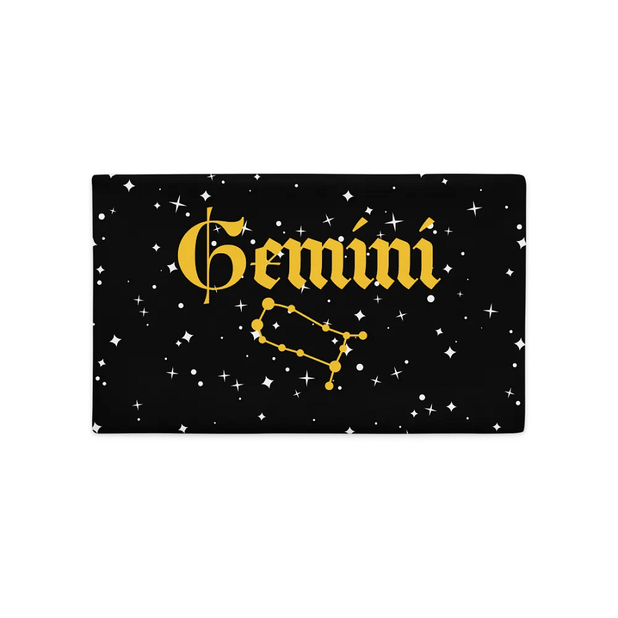 Gemini Constellation Premium Pillow Case product image (2)