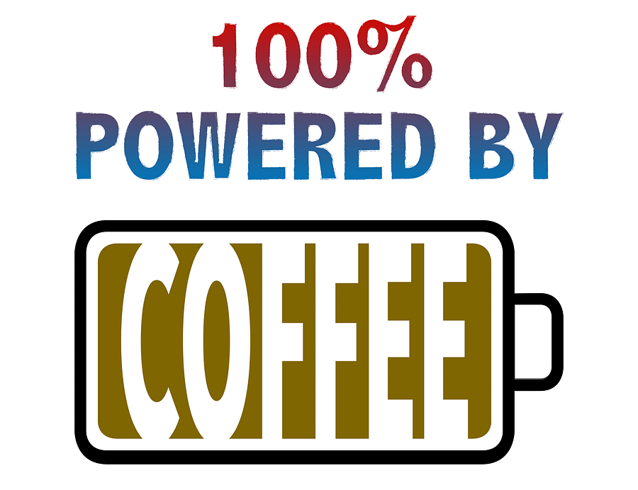 100% Powered By Coffee T-Shirt product image (2)