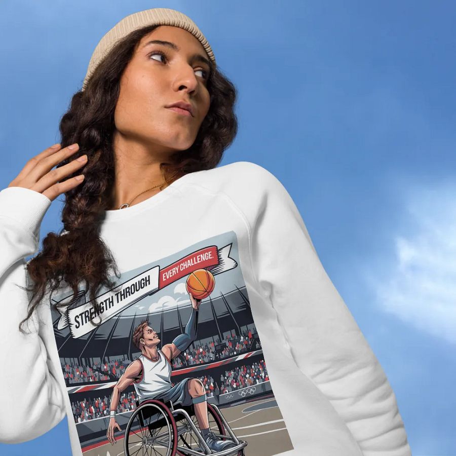 Courageous Hoops Unisex Sweatshirt product image (1)