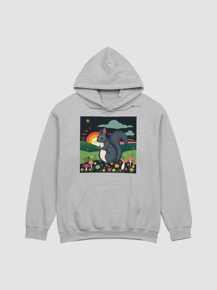 Whimsical Sunset Squirrel Hoodie product image (1)
