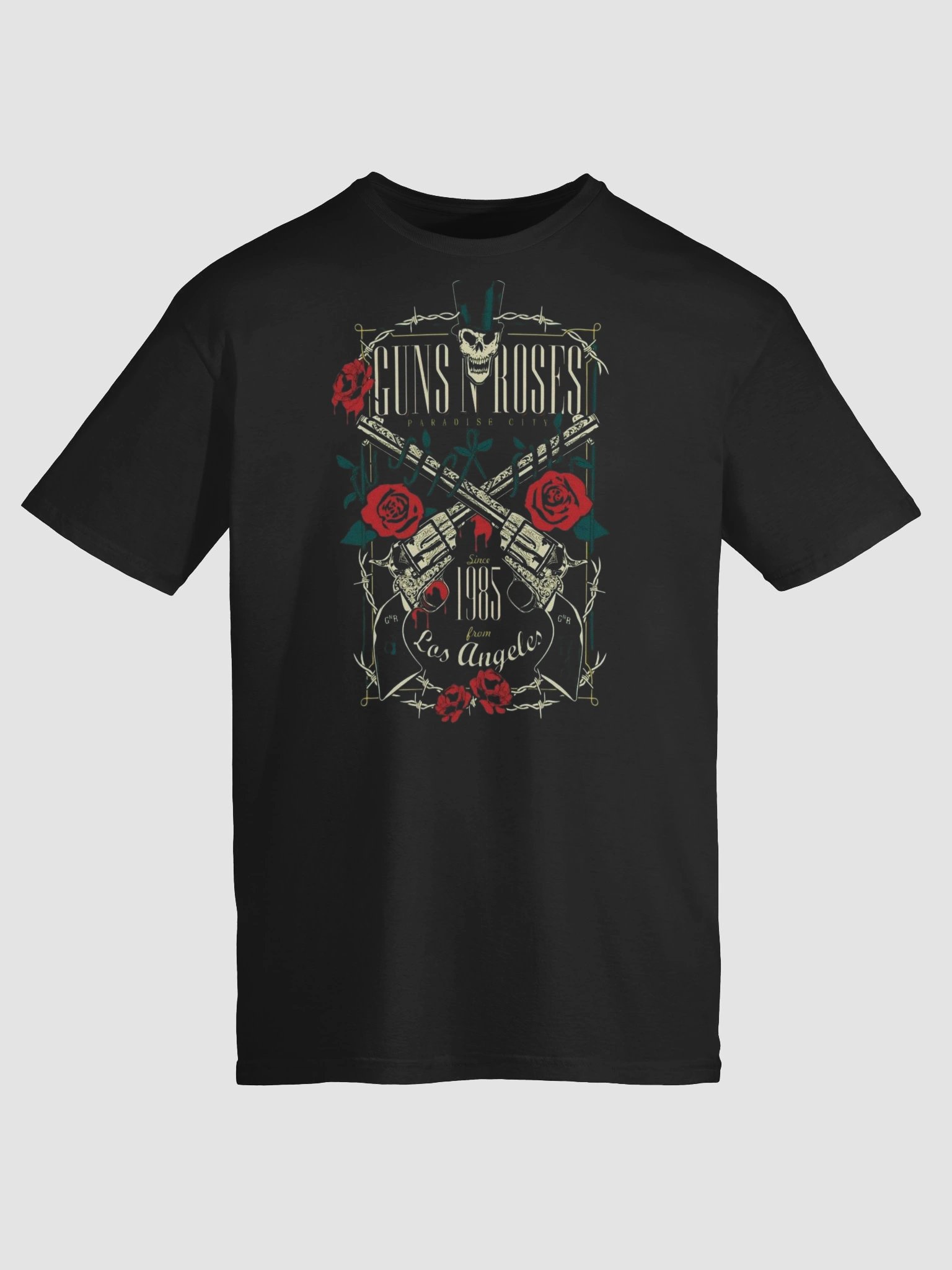 Guns N' Roses T-Shirt - 1985 Los Angeles Crest Logo product image (6)