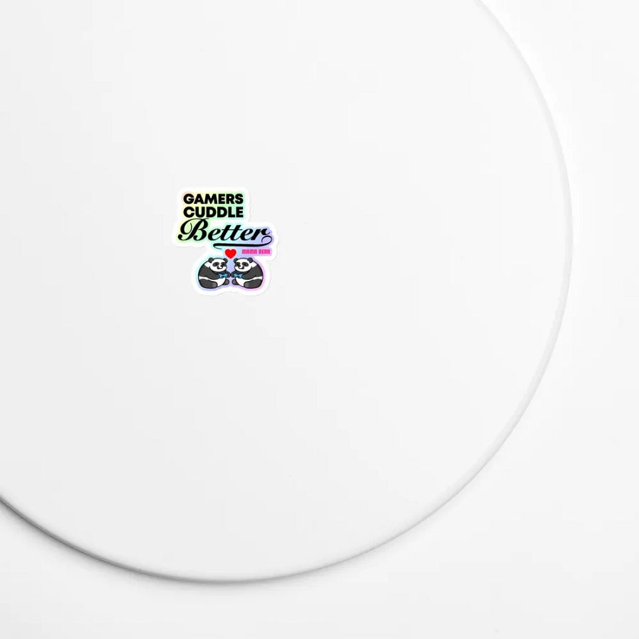 Gamers Cuddle Better Magnet product image (3)