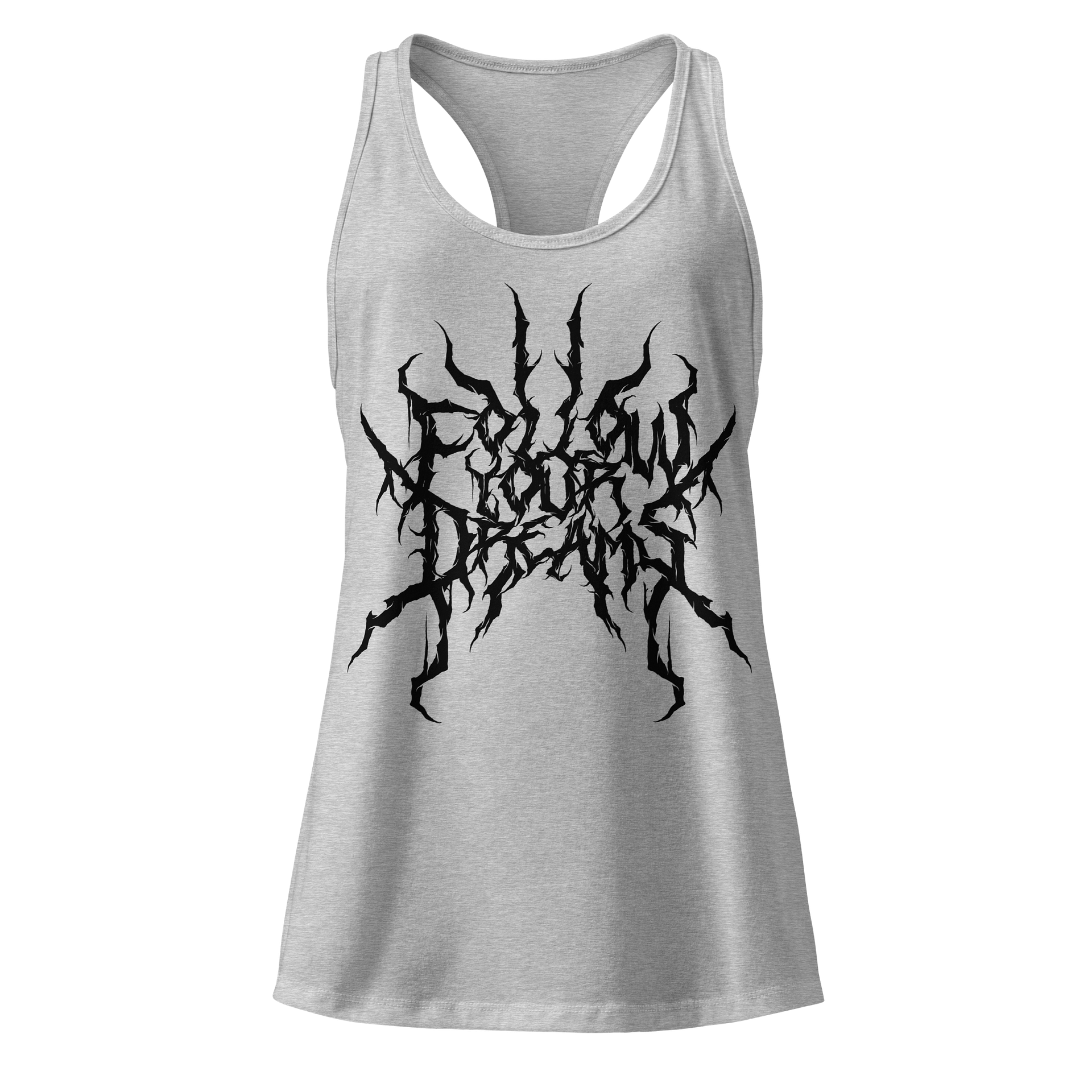 Metal Krewmate Tank (Feminine Cut) - Follow Your Dreams (Black Logo) product image (1)