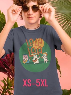 🐷🦙🐱 Cute Creatures Crew #Tshirt! 🎶 Adorable, sweet, and strumming their way into your heart, this trio guarantees a tune-filled day! 🐾🎤 #AnimalBand #CuteCrewMagic #JoyfulTunes 👕 https://b.link/1v28z4h4