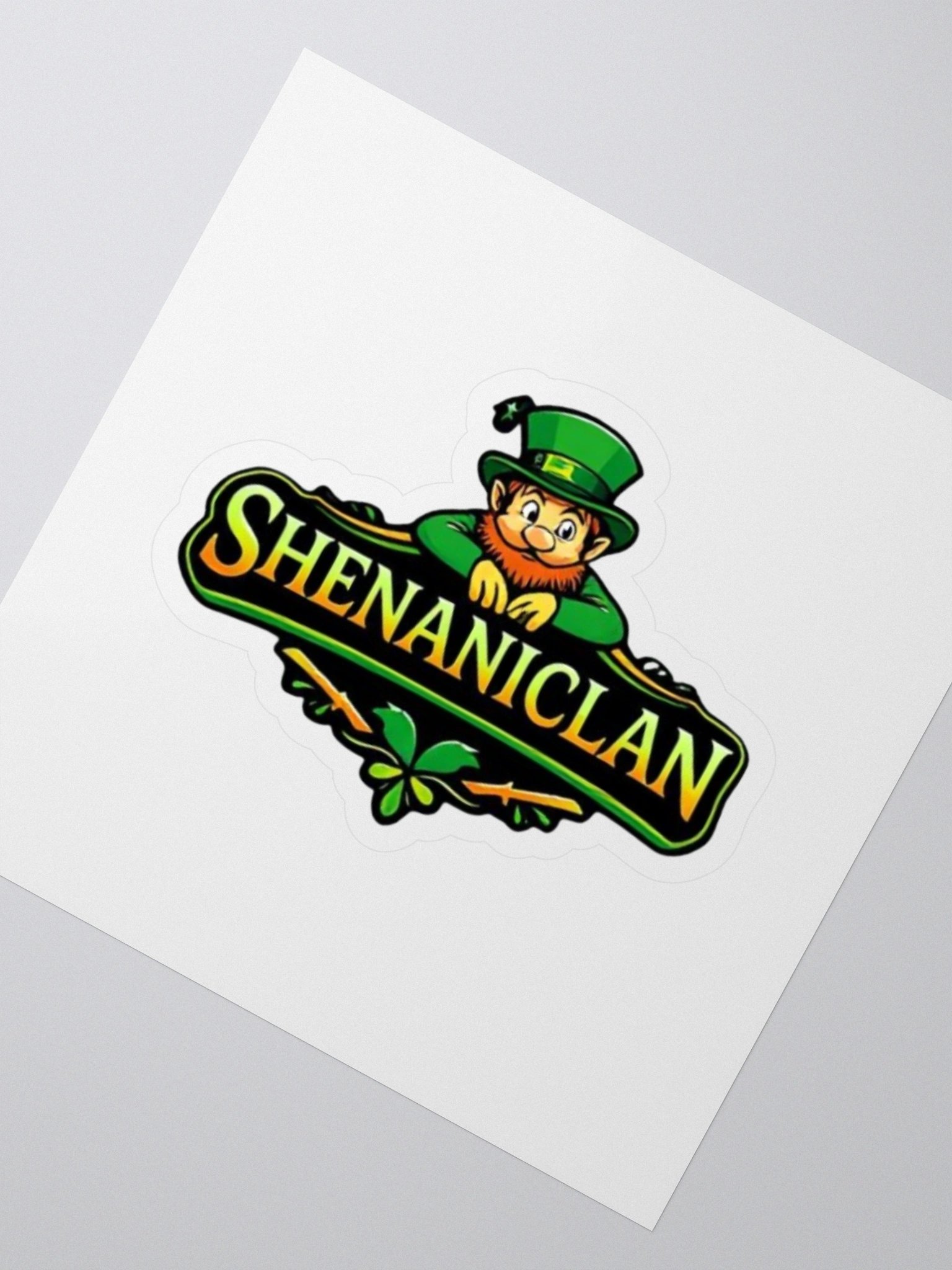 Lucky Leprechaun Kiss Cut Stickers product image (2)