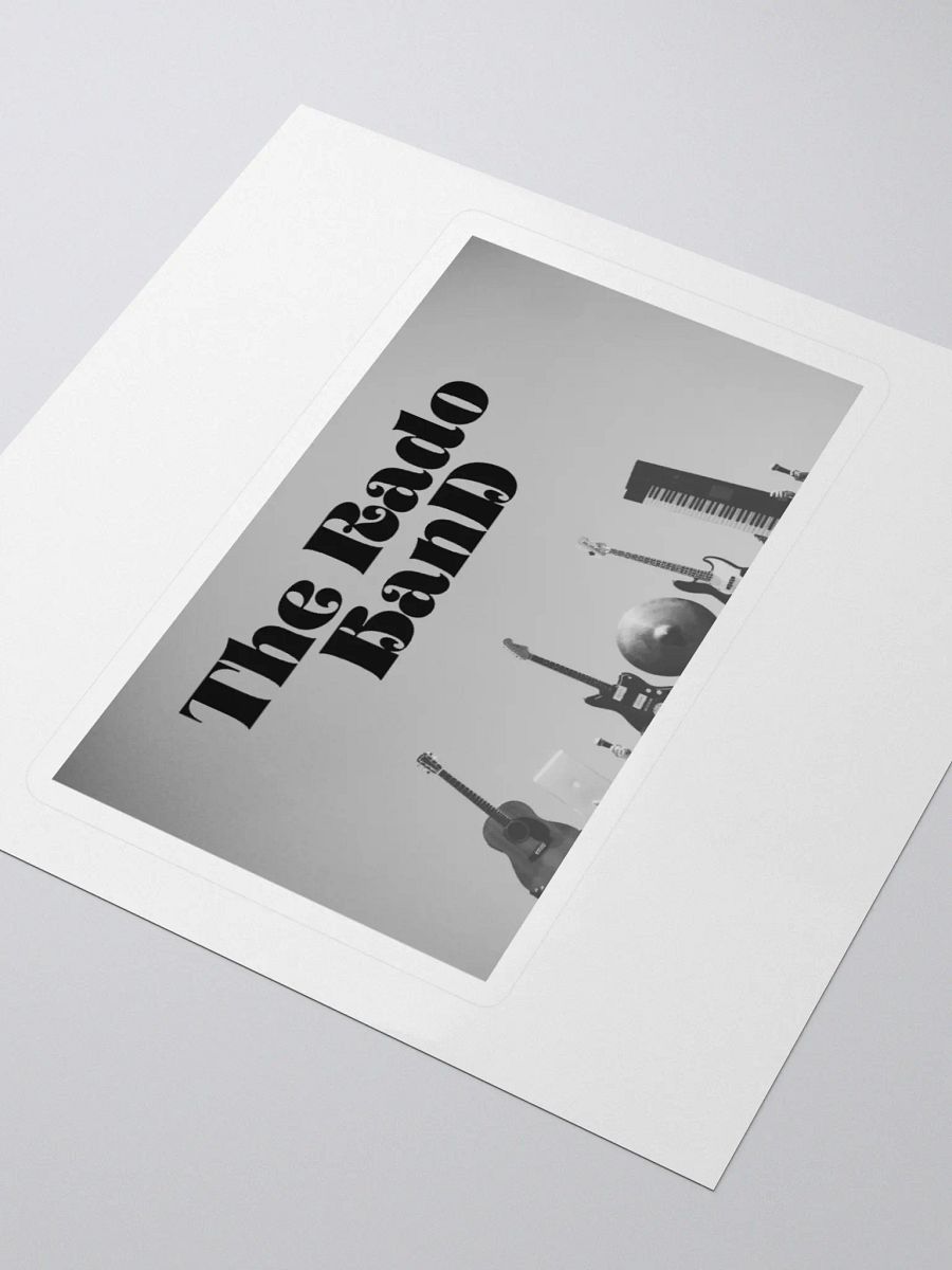 The Rado Band Music Equipment Stickers product image (3)