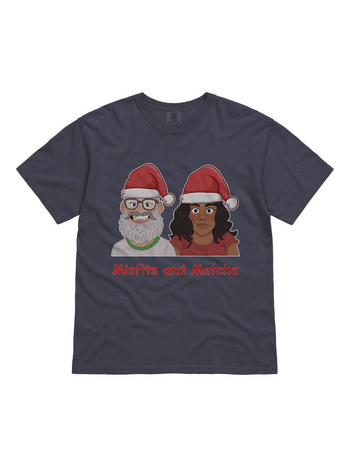 Misfits and Matcha Santa Hats Graphic Tee product image (11)