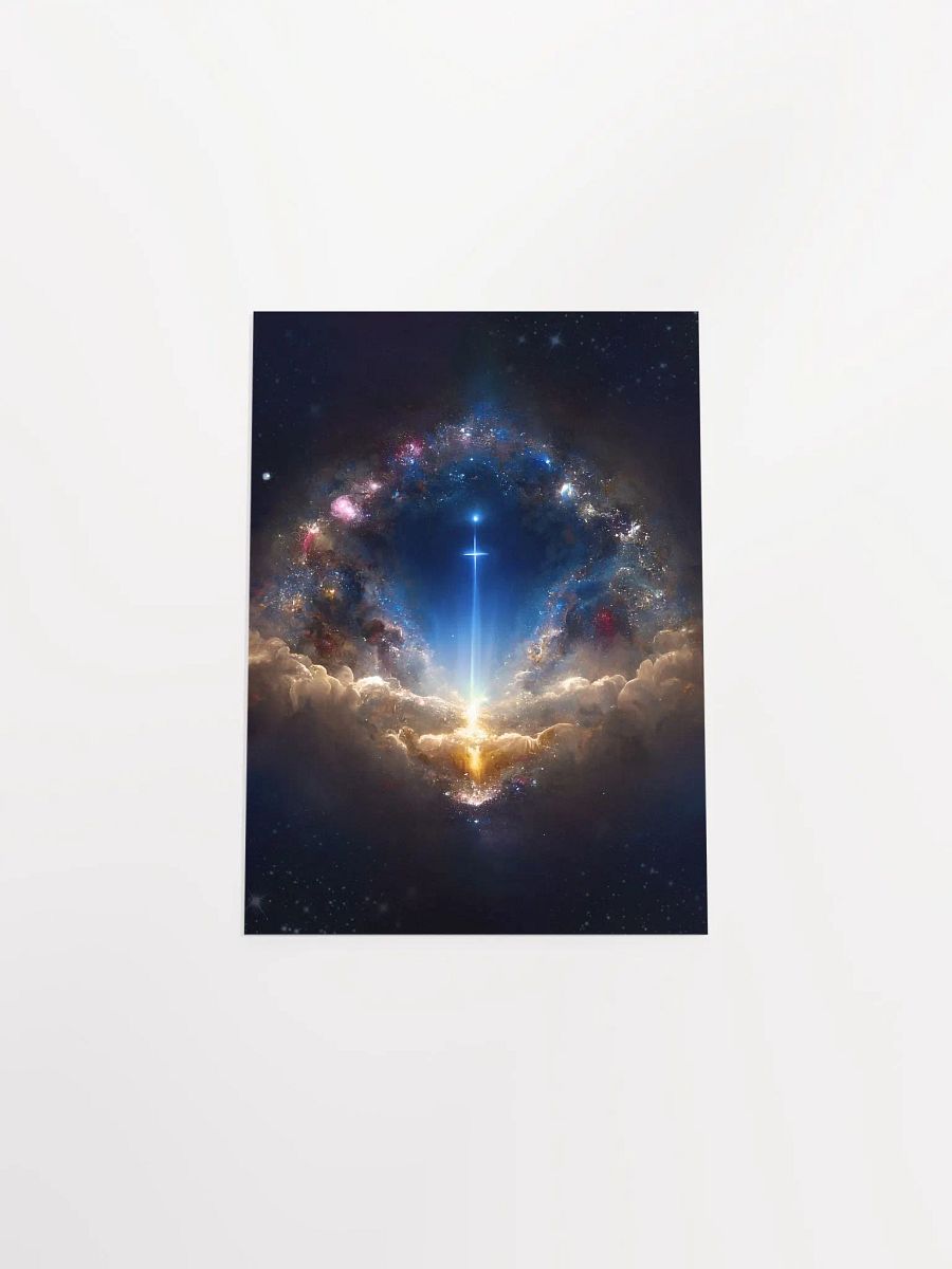 Heaven's Gate #1.2 — vibrant space poster, ethereal yoga print, abstract art, spiritual wall decor, aura poster, astrology poster, astronomy poster product image (9)