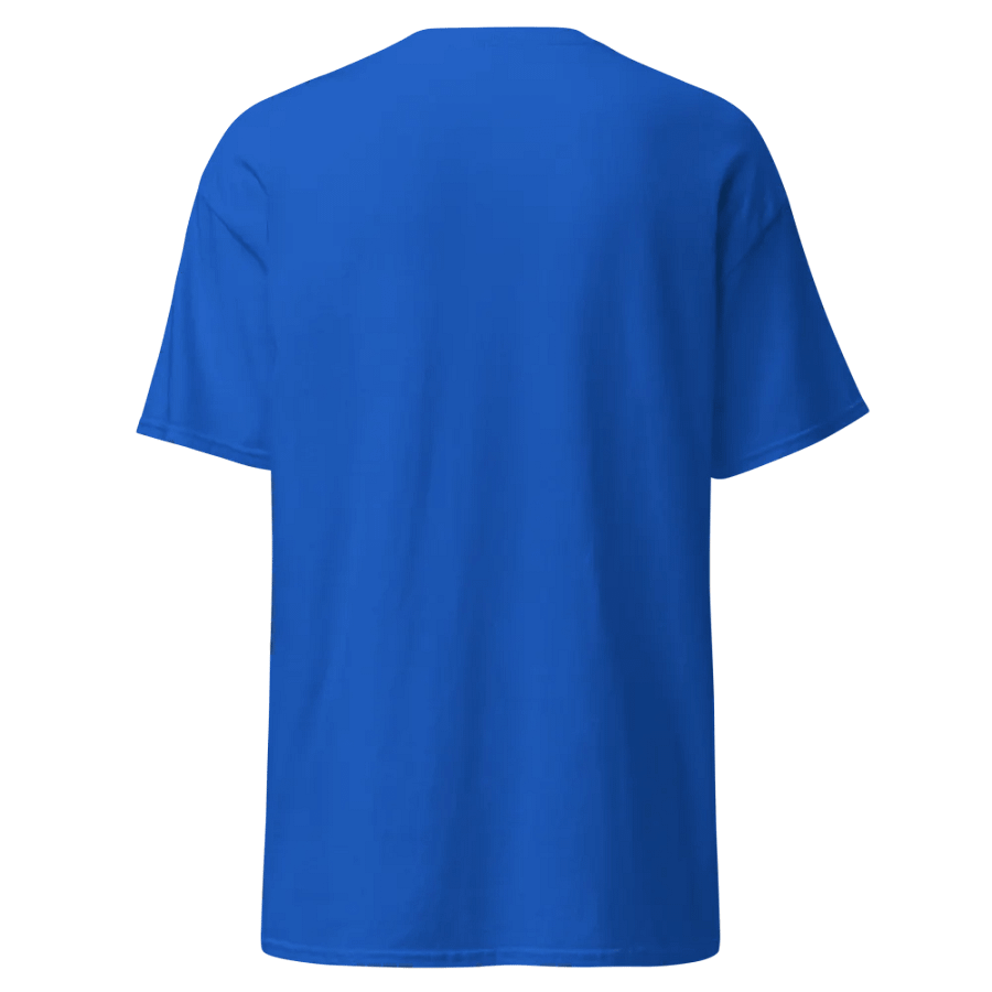 Adult Shirt Blue (white logo) product image (9)