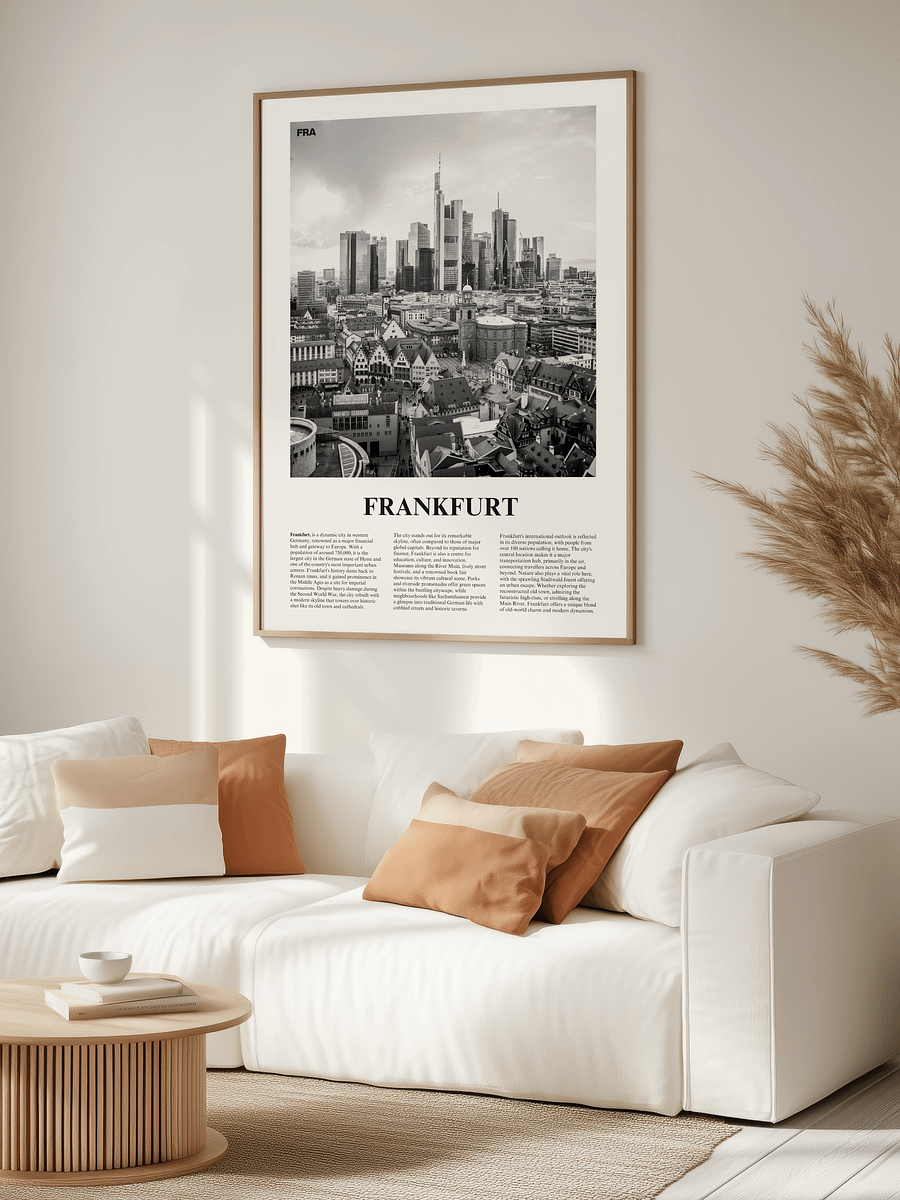 Frankfurt 01 Newspaper Poster product image (3)