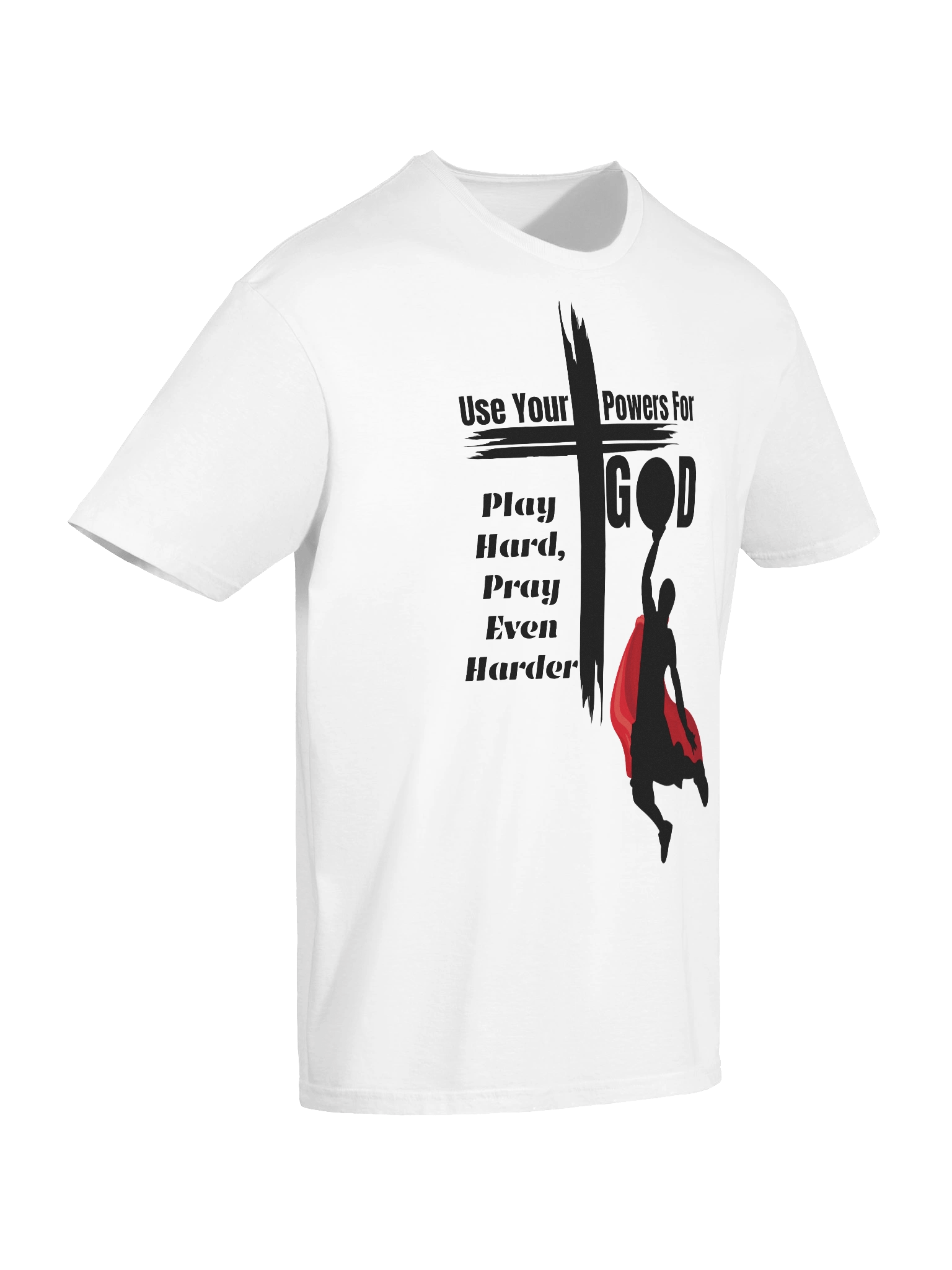 Use your powers for God - Marvel at His Goodness, Christian Superhero T-Shirt product image (10)