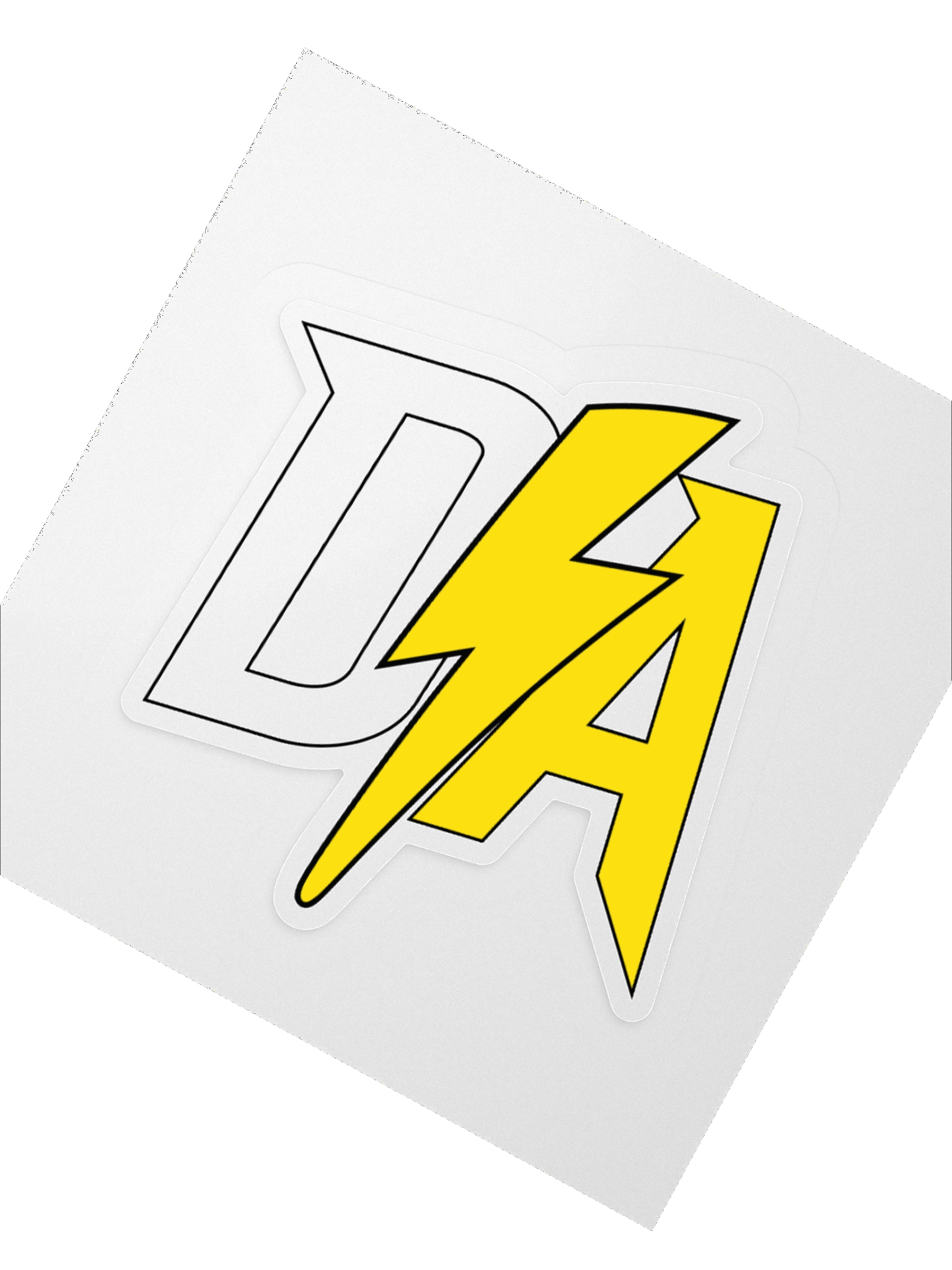 Dash Yellow Sticker product image (2)