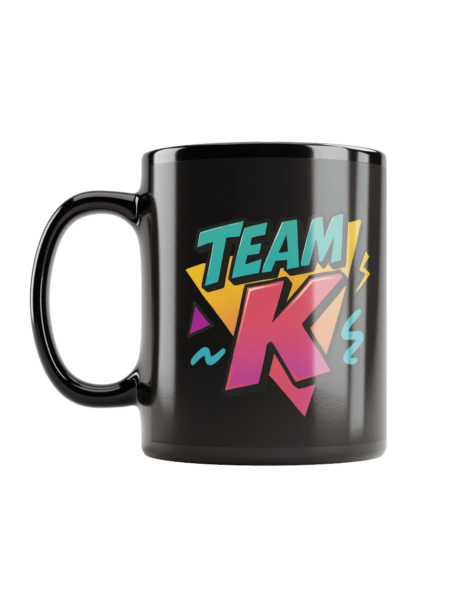 Team K 1990's Black Mug product image (12)