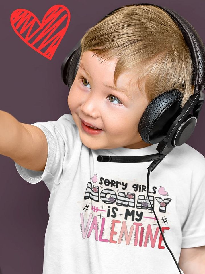 Bella+Canvas T-Shirt- Sorry Girls mommy is my Valentine product image (2)
