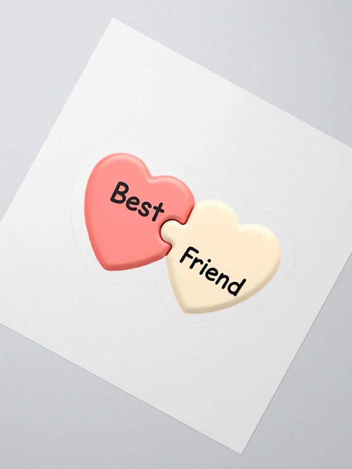 Best Friend Puzzle Kiss Cut Stickers product image (5)