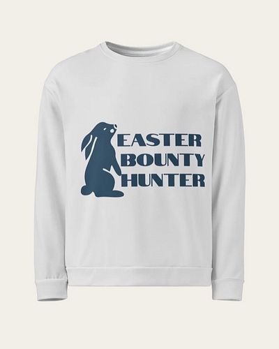 Easter Bounty Hunter Unisex Sweatshirt  #sweatshirt #unisexfashion #aestheticsweatshirt #aesthetic #easter #easteregghunt #ea...