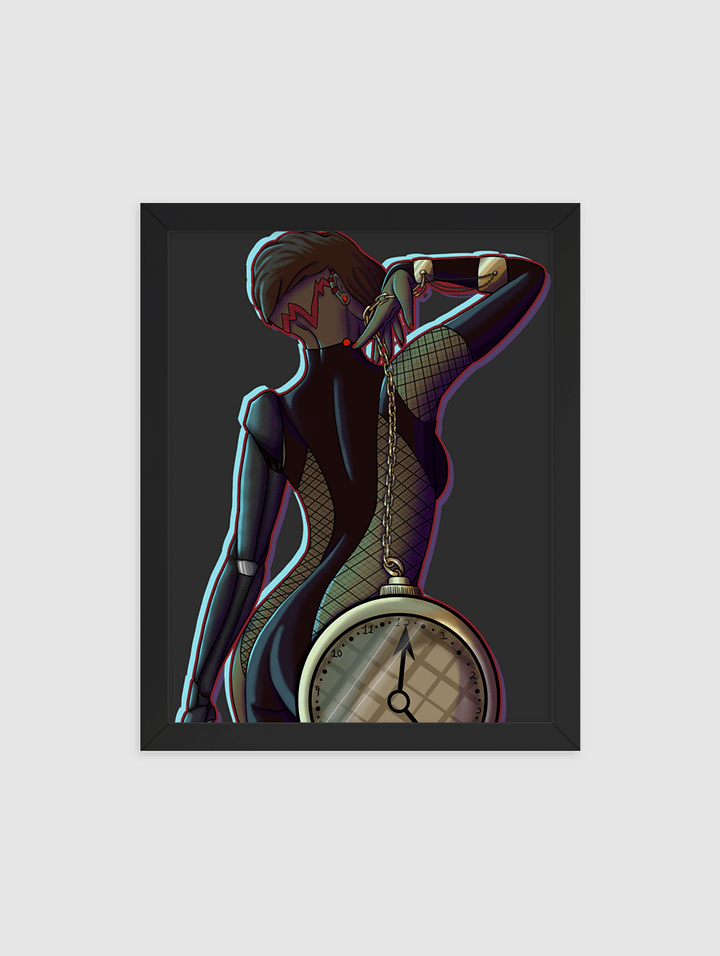 Time Surfer Framed Print product image (1)