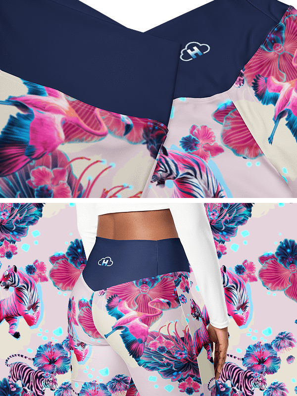 Hard Rejection-Flare leggings product image (4)