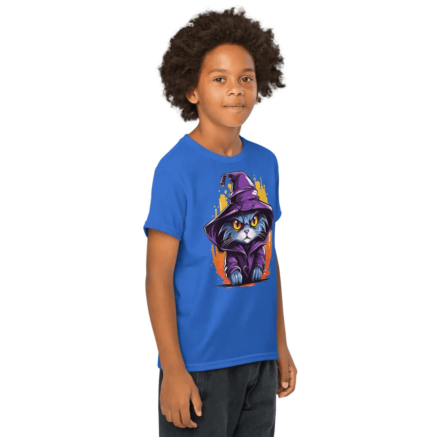Mystical Wizard Cat Youth Tee product image (3)