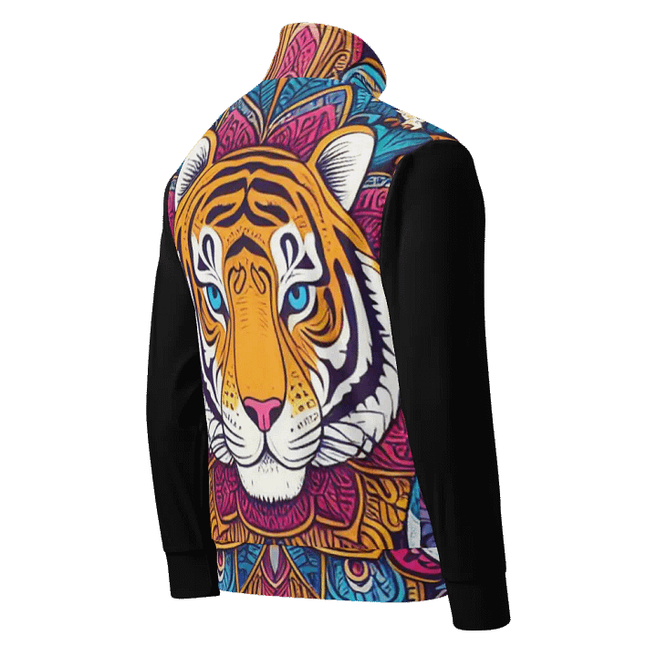 Majestic Tiger Mandala Track Jacket | Ai Design product image (2)