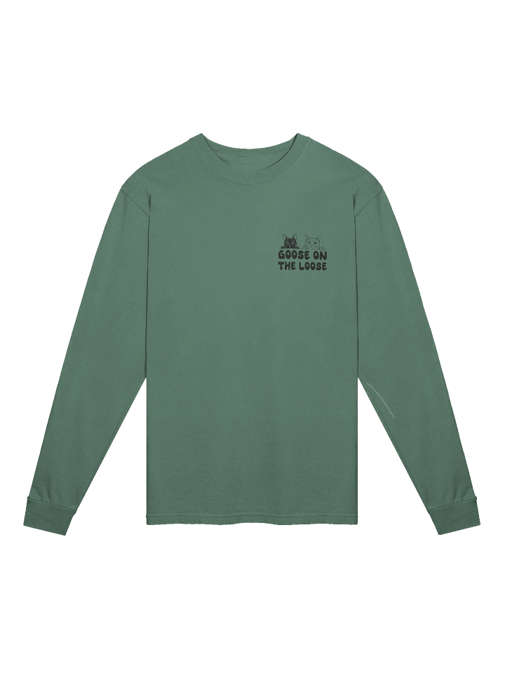 GOOSE ON THE LOOSE COMFORT COLORS LONG SLEEVE T-SHIRT product image (1)