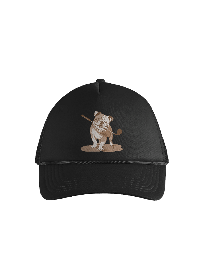 Vintage Bulldog Golf Club Trucker Hat product image (9)