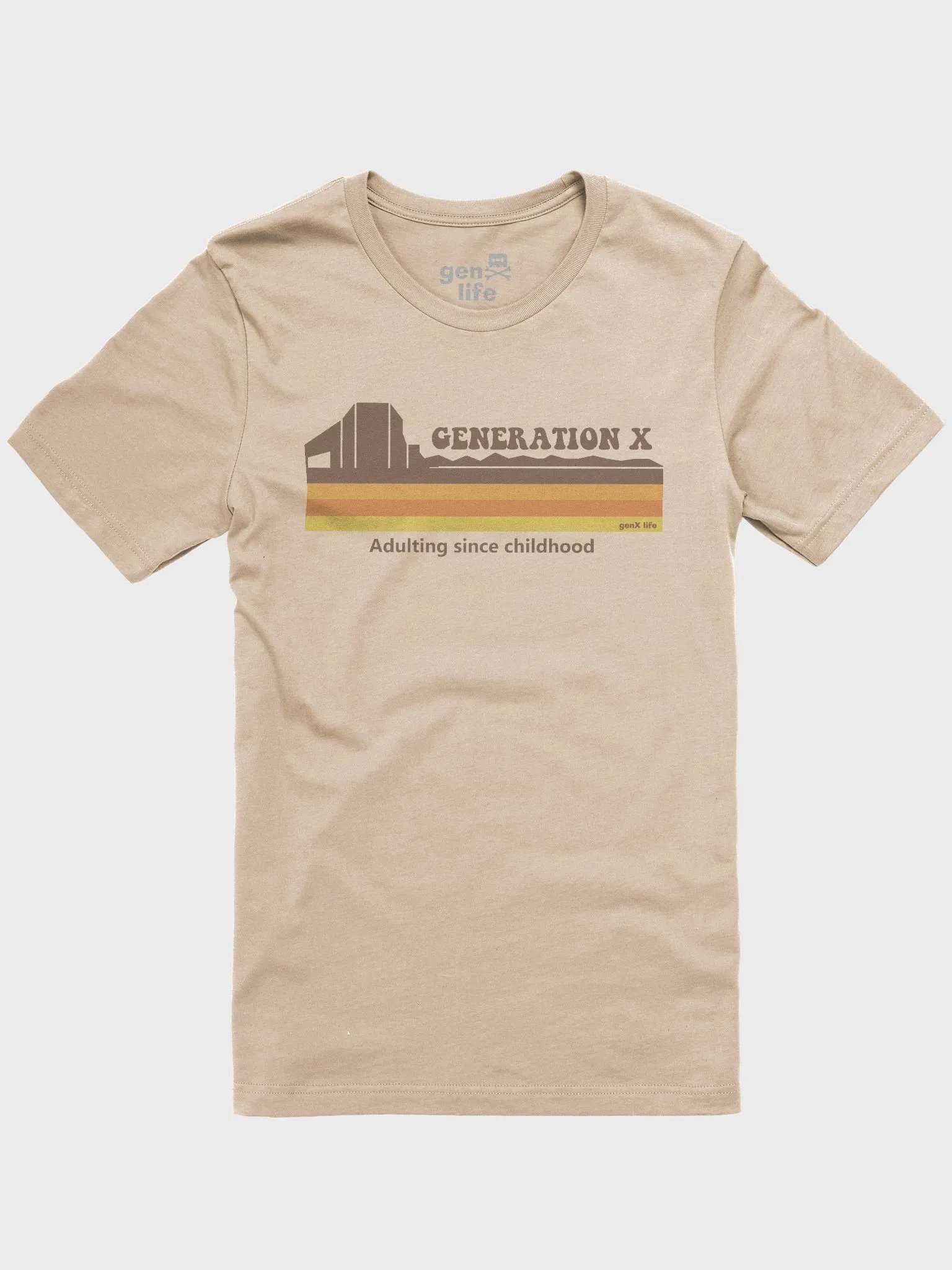 Adulting Since Childhood Retro Tshirt product image (41)