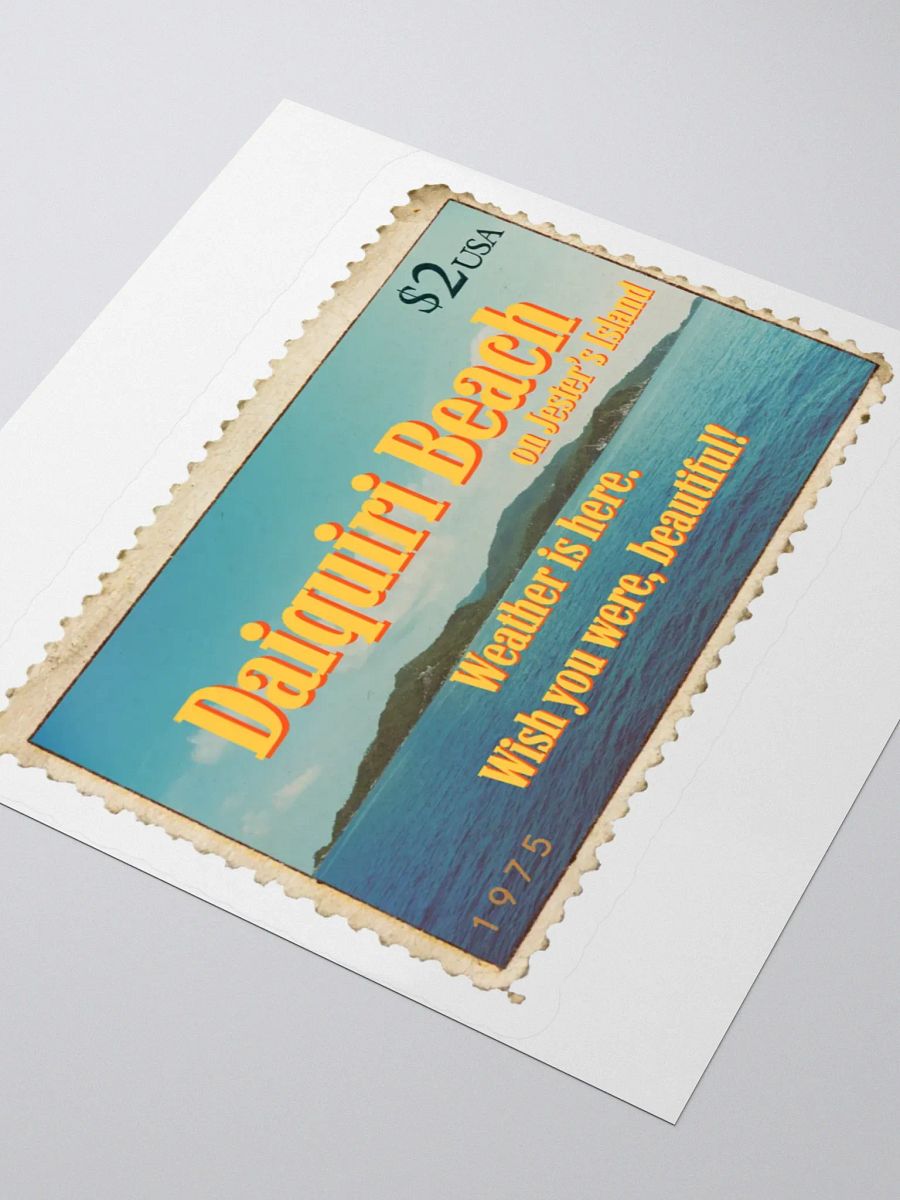 DAIQUIRI BEACH STAMP STICKER product image (10)
