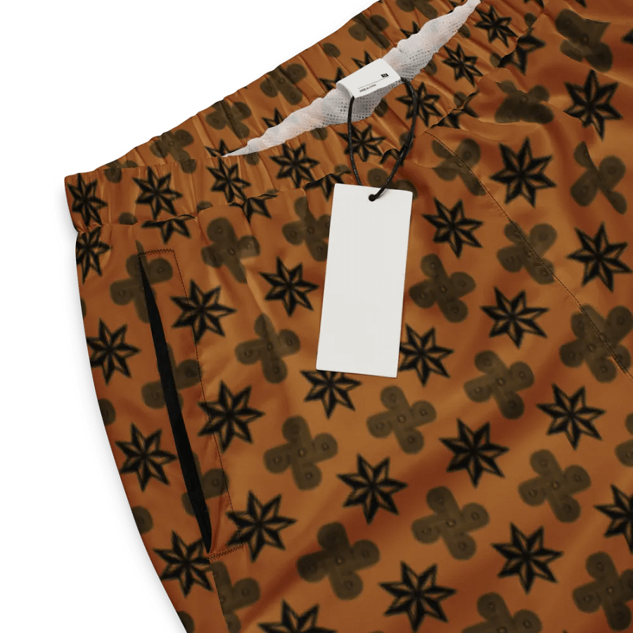 Dark Gold Pants with Black designs product image (4)