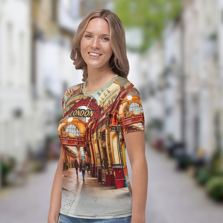 Leadenhall Market London All Over Print T-shirt product image (2)