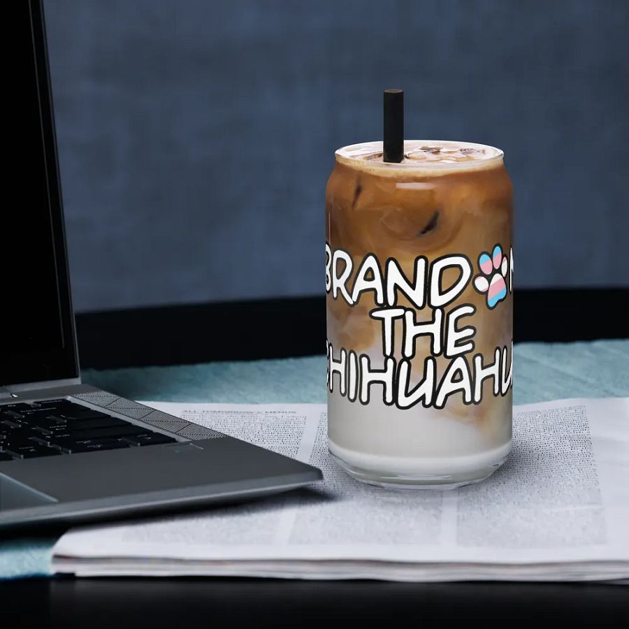 Brandon the Chihuahua Logo Glass product image (33)
