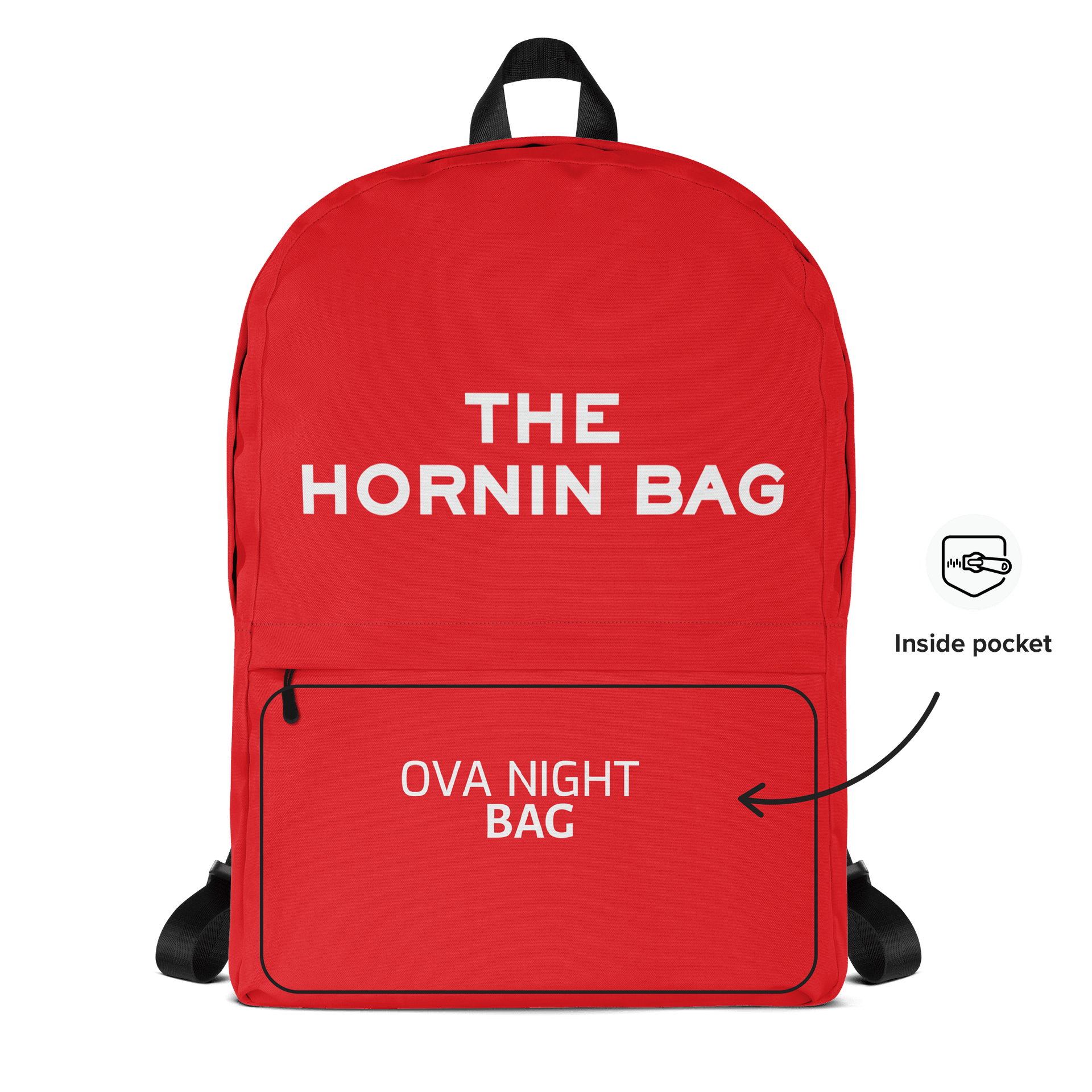 The Hornin Bag (Ova Night Bag) - Red product image (2)