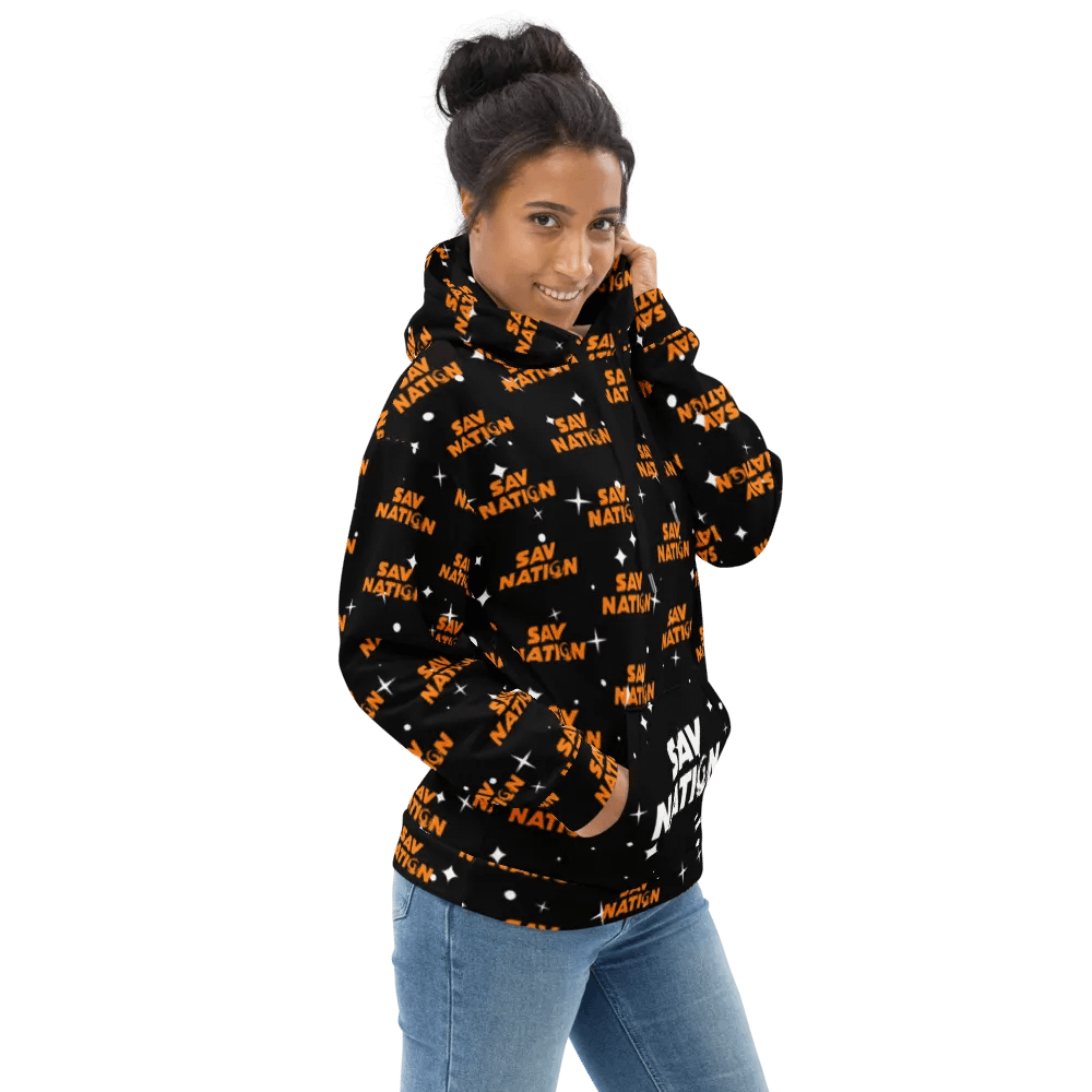 Sav Nation All-Over Print Hoodie product image (2)